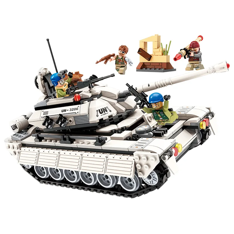 

Mission Model Assembled Tanks Thunder Model Effective-Figure Jedi Unisex Boy Survival Building Blocks