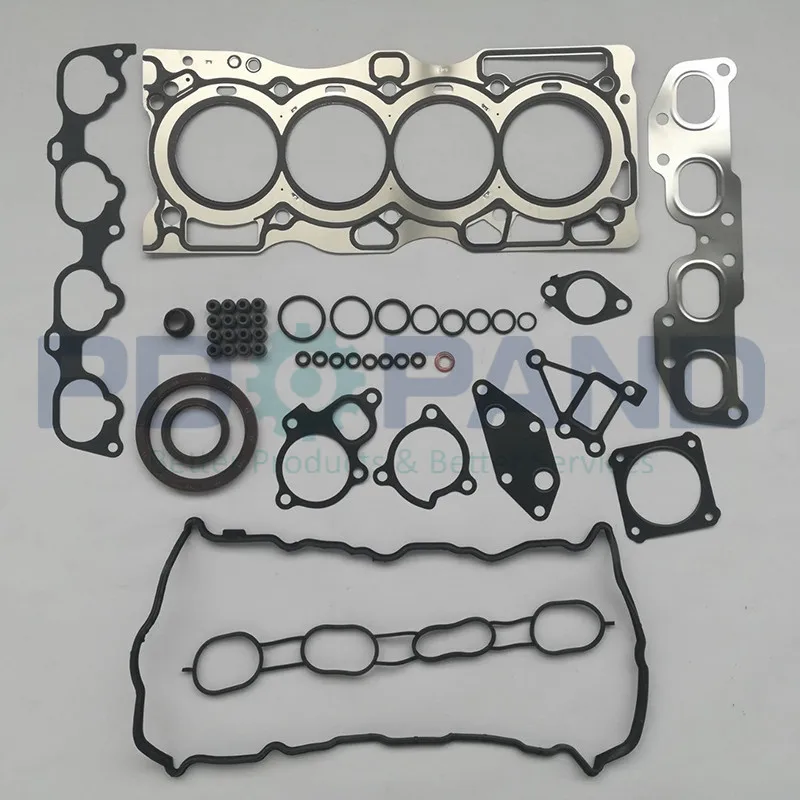 

Комплект прокладок для восстановления двигателя QR25DE для Nissan X-TRAIL T30 T31/SENTRA B15 B16/ALTIMA Coupe Hybrid 2488cc 2001-