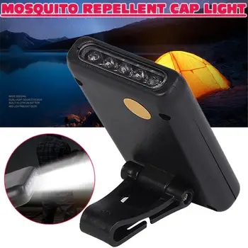

LED Induction Hat Clip Lights Headlight Fishing Touch Sensor Headlamp USB Charging Cap LED Mini Fishing Light Head Lantern