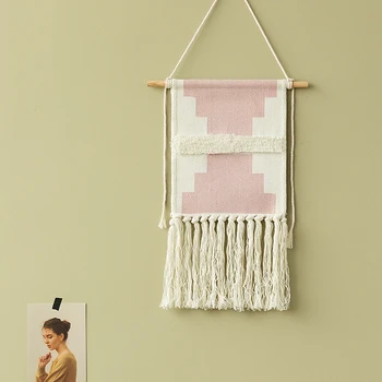 

Wall Hanging Tapestry Aesthetic Painting Room Tapestry Fabric Art Simple Decoration Salon Tapiz Pared Tela Room Decor AC50TA