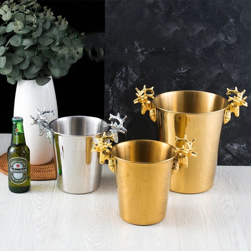stainless steel beer bucket