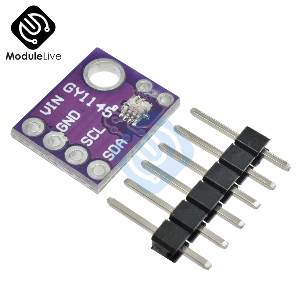 I2C SI1145 УФ ИК Видимый датчик GY1145 6Pin заголовок света Breakout Board модуль