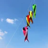 9KM 1.2m Spinner Windsock Turbine Line Laundry Pendant Soft Inflatable Show Kite 30D Ripstop Nylon with Bag 2