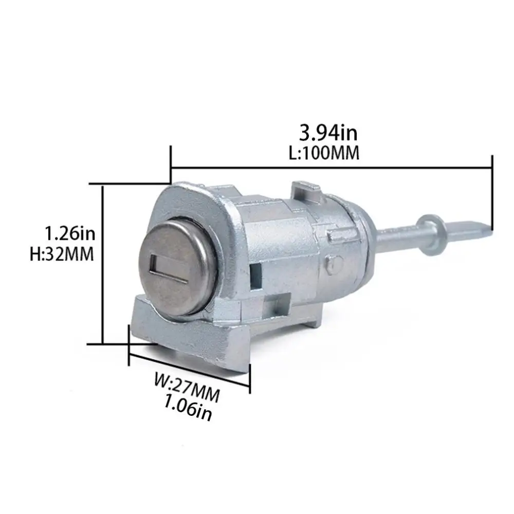 Universal Auto Parts Replacement Parts Left And Right Lock Cylinder Material Durable Life Not Easy To Damage