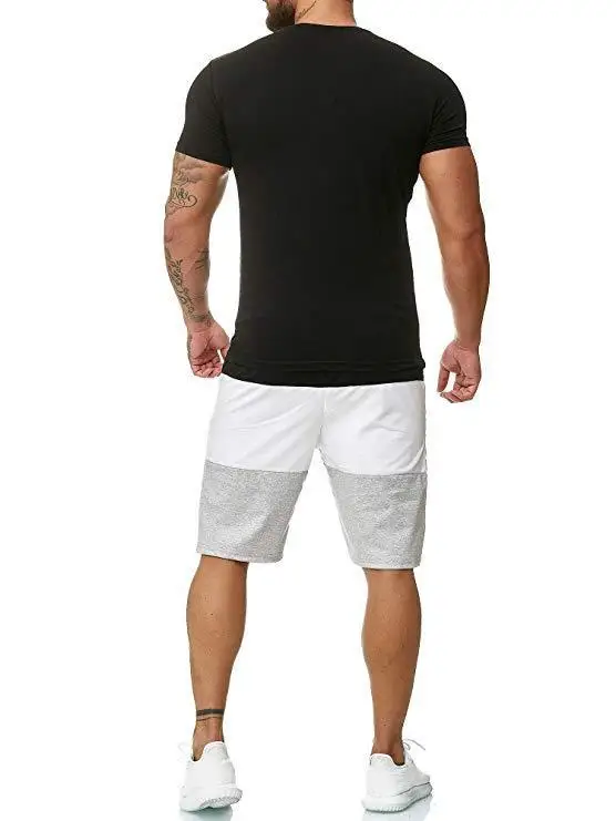 Shorts & T-Shirt Tracksuit for Men Mens Clothing Suits