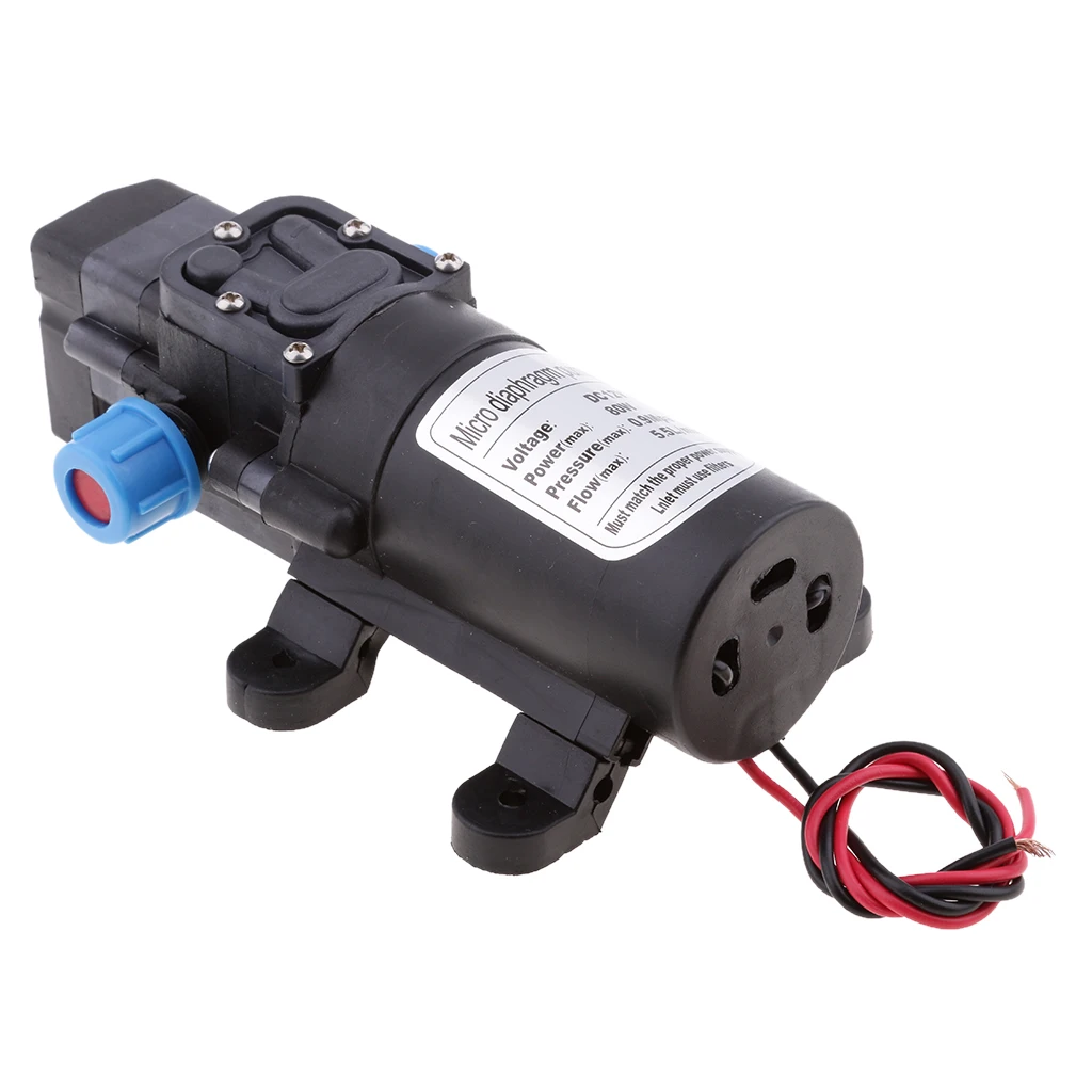 DC 12V 80W 0142B двигатель высокого давления мембранный Водяной автоматический насос