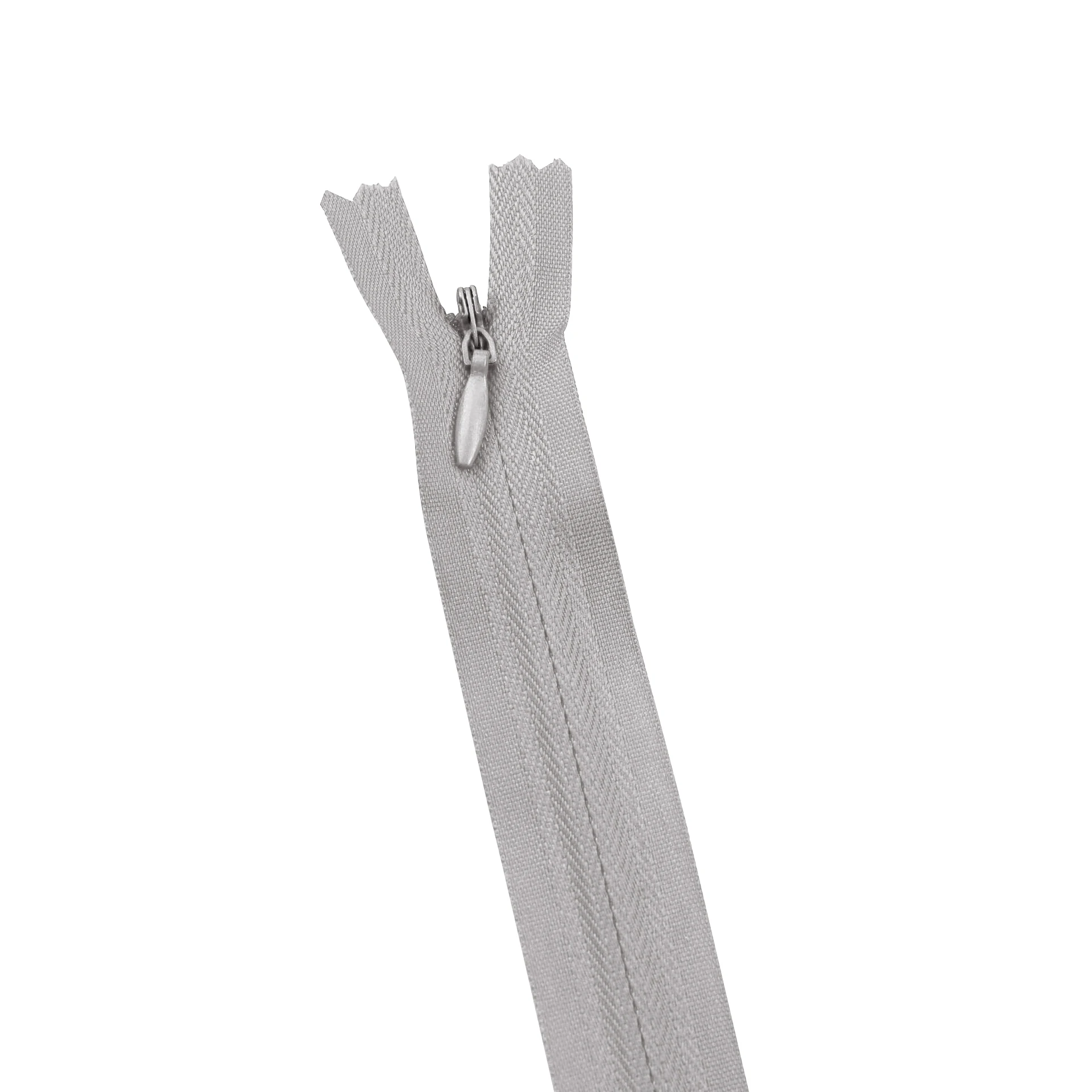 Versatile Pack of 10 Invisible Nylon Coil Zippers
