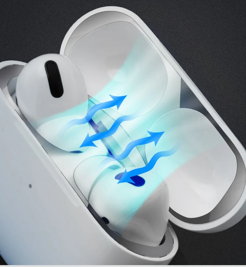 Металлическая крышка для Airpods Pro защита от пыли наклейка для Apple Air Pods 3 Чехол Защита от пыли Защитная наклейка защита кожи Аксессуары