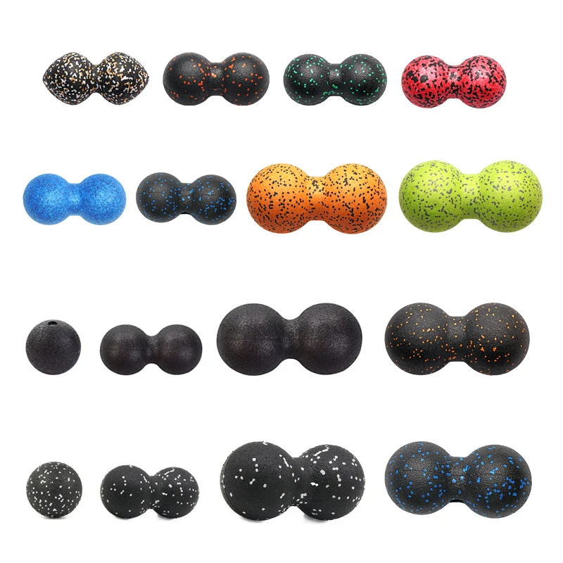 Myofascial арахисовый Массажный мяч высокой плотности EPP Лакросс для тренировки тела