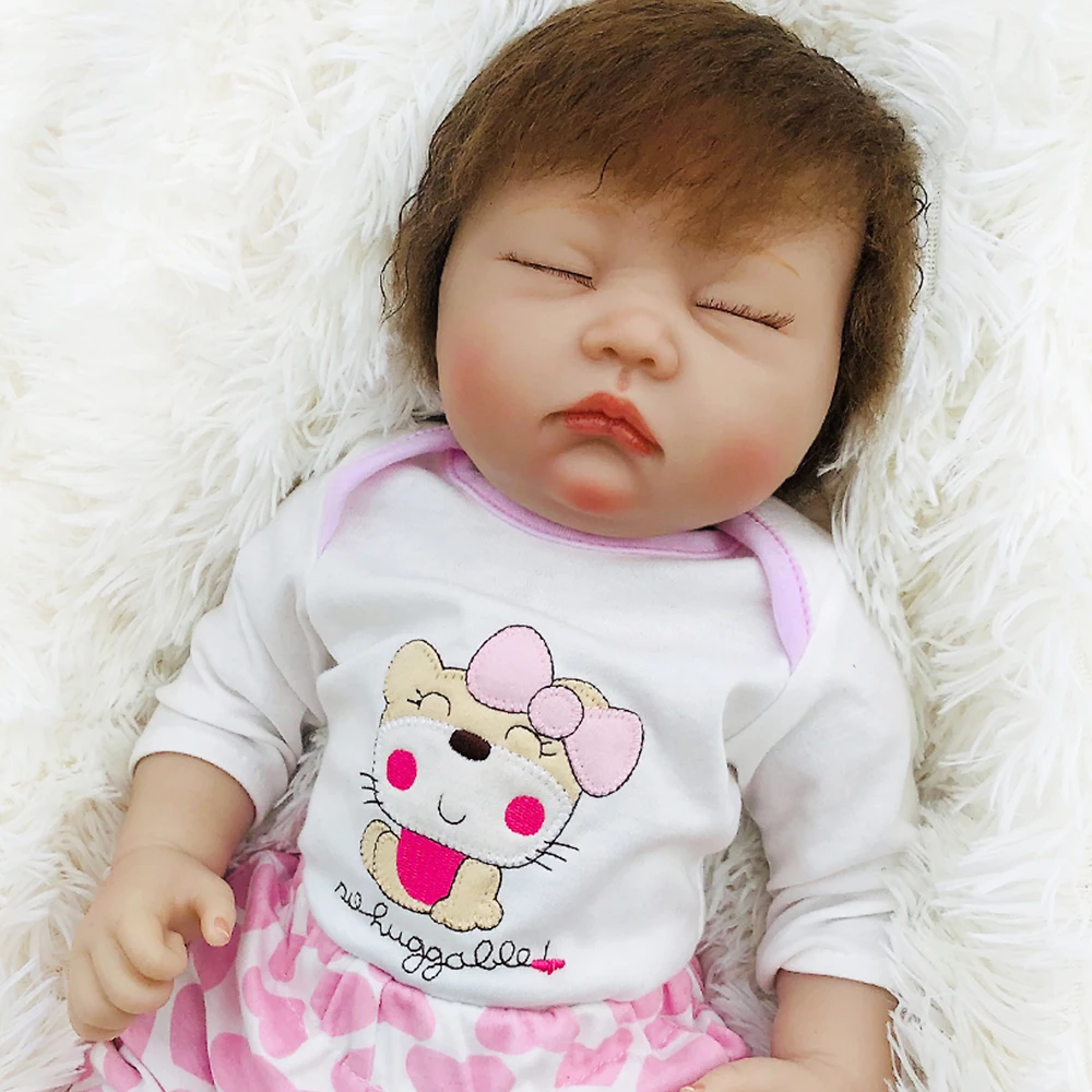 OtardDolls Bebe Reborn Dolls 50 см 2" Reborn baby doll ручная работа Спящая силиконовая виниловая Реалистичная кукла для малышей Bonecas Девочка Малыш menina