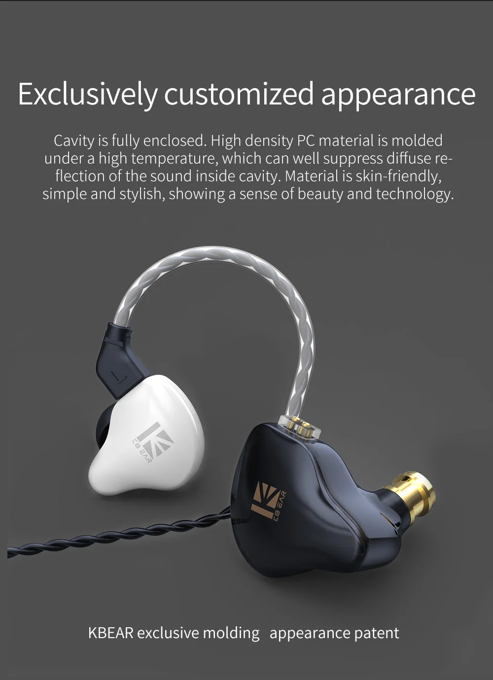 KBEAR KS1 Super Bass IEM Earphone