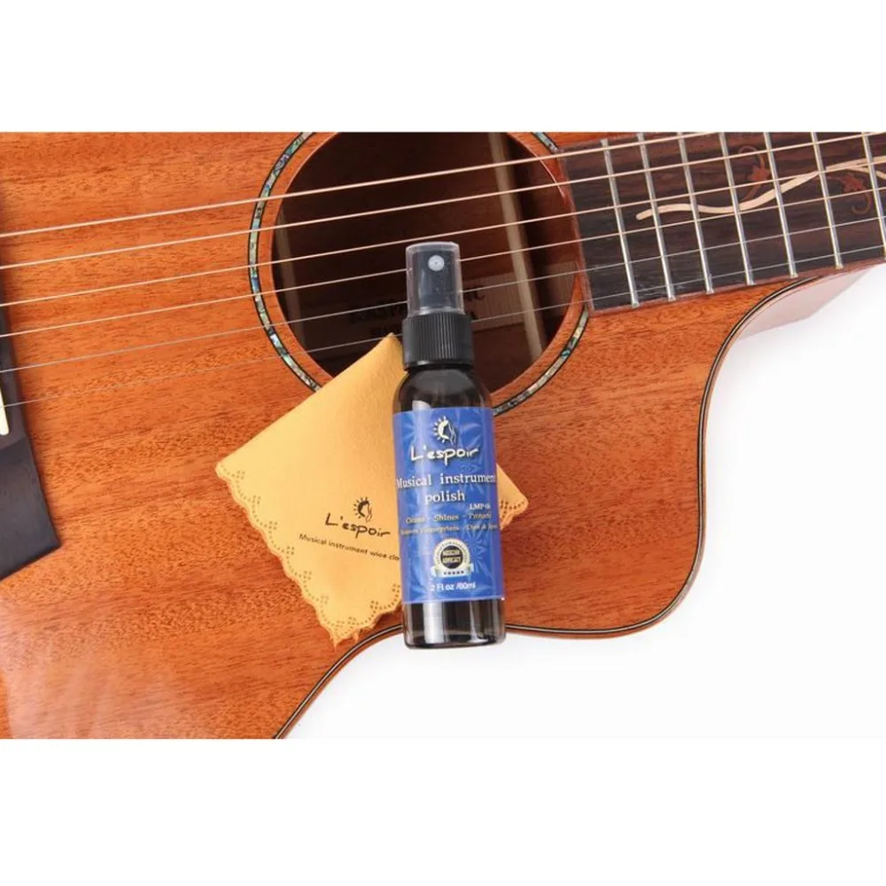 Guitar Panel Cleaner Musical Instrument Cleaning Care Wipe Cloth Set String Cleaner Guitar String Lubrication Maintenance 20D18 (7)