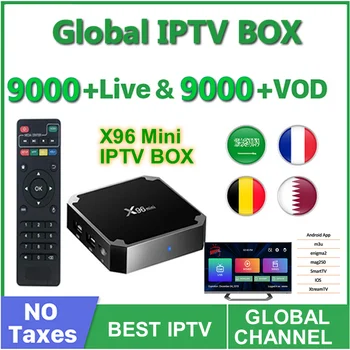 

global iptv box x96 mini iptv box gator iptv iptvsmaters 1G/8G x96mini IPTV Belgium Dutch French Algeria Arabic IPTV Smarters
