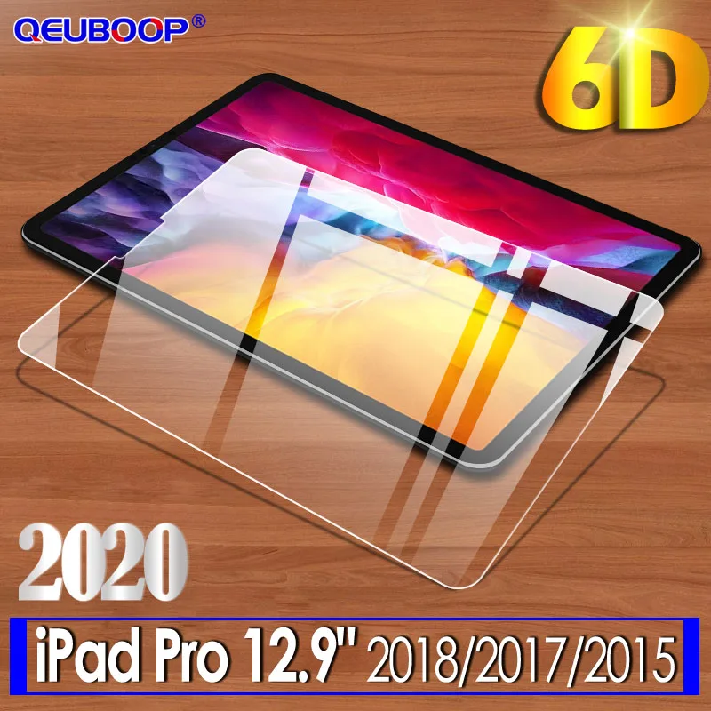 

For 2020 iPad Pro Screen Tempered glass for Apple iPad Pro 12.9 2018 2017 2015 tablet Screen Protector for 1st/2nd/3rd/4th Gen