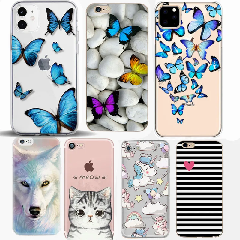 Роскошные мягкие чехлы на заднюю панель для iPhone 7 plus 8 6 6s X XS 5 5s SE 2020 чехол с