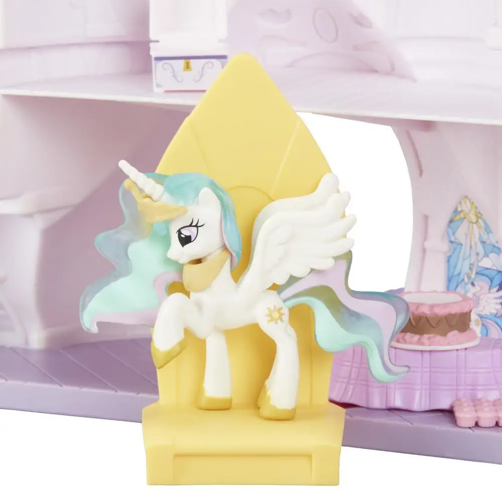 Оригинальная игра My Little Pony Canterlot замок игрушки магия друзья кристалл маленький