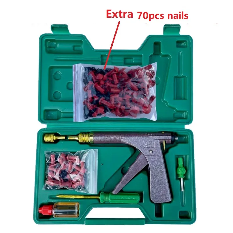 Tubeless Car Wheel Vacuum Tyre Repair Tool Kit Vacuum Tire Repair Gun