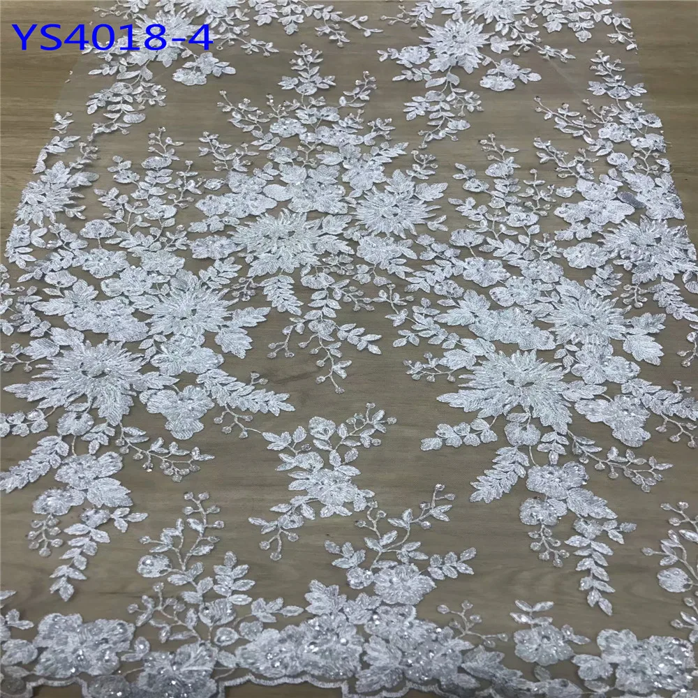 Последняя мода стиль вина цвет ручной работы 3d Цветы чистая кружева использовать для больших вечерние женские ткани 5 ярдов - Цвет: 4