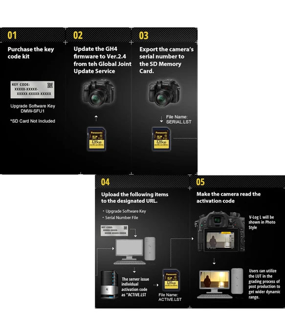 Sigma Fp Panasonic LUMIX Firmware Update G9 10-Bit Video, S1/S1R
