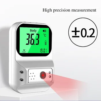 

Forehead Thermometer Auto LCD IR Intelligent Non-contact Infrared Thermometer Meter with Fever Alarm термометр уличный 3J