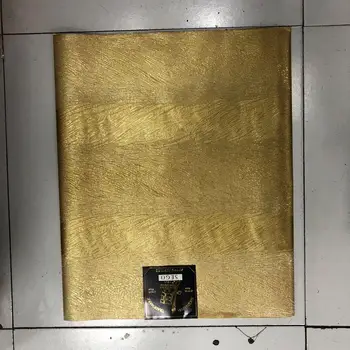 

Nigerian Sego Gele Headties,gold African Head tie for women head wrapping 2pcs/pack