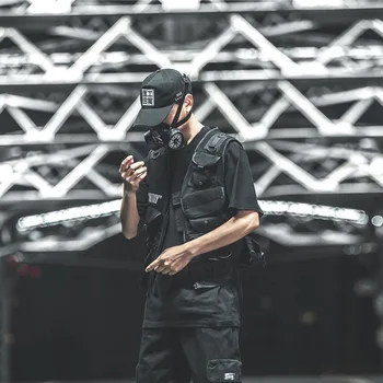 

Summer heavy industry function tactical vest male vest multi-pocket tooling vest military vest tide brand