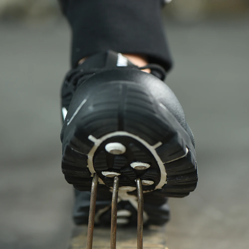 NASONBERG, Мужская защитная обувь со стальным носком, защитная обувь, легкие дышащие противоударные рабочие кроссовки