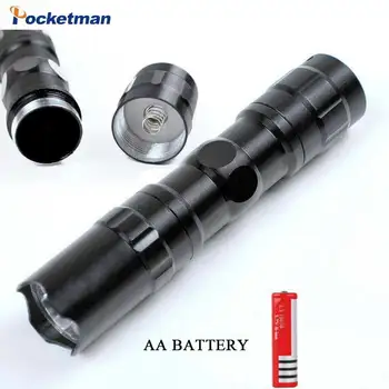 

Best Sale LED Waterproof Torch Flashlight Light Lamp New Hot Mini Handy powered by 1 AA Battery