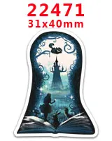 22471 30 шт мультяшный персонаж плоское украшение из смолы PR 28401 - Цвет: 22471