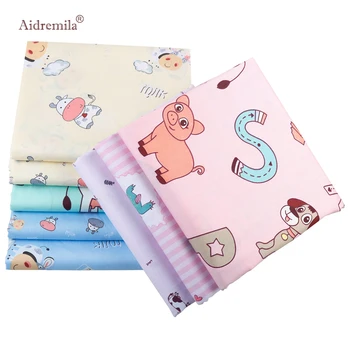 

Cartoon Family Animal Series,Printed Twill Cotton Fabric, For DIY Sewing Quilting Baby & Children's Bed sheet Clothes Material
