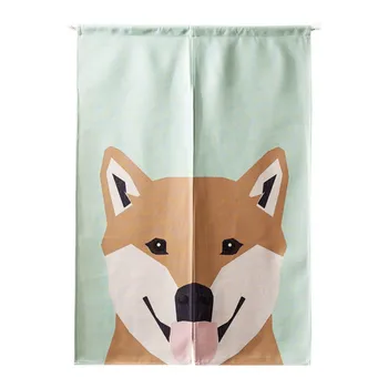

PCute Animal Door Curtains Kitchen Cafe Decorative Half Open Door Valance Curtains Home Living Room Decoration CM