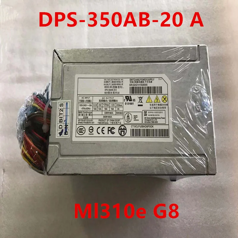 Alimentation HP 350W 686761-001 – Pour Serveur ProLiant ML310e G8, Remise à Neuf