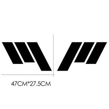 

Fender Sticker car decal vehicle Racing Stripe Side Scuttle Fender Hash