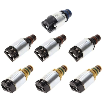 

7Pcs Transmission Solenoid, 6T40 Automatic Transmission Solenoid Set Fits for Buick LaCrosse Chevy Malibu 6T45E