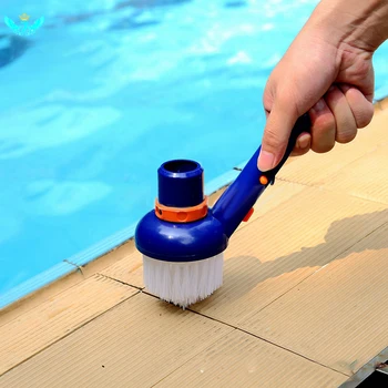 

Pool brush Step Corner Vacuum Brush Suction Head Brush for Swimming Pool Cleaning Brushes Nylon Bristles Cleaning Brush Tools