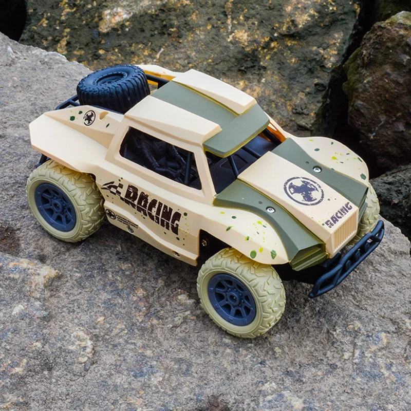 Радиоуправляемый автомобиль 1/20 короткий грузовик 4Wd высокая скорость дрейф пульт дистанционного управления автомобиль Радиоуправление светодиодная машина гоночный автомобиль игрушка камуфляж зеленый радиоуправляемые автомобили
