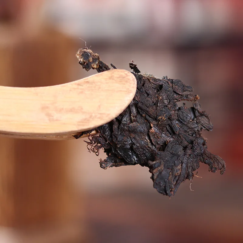 Чай Pu'er спелый чай Menghai сухая память Лао пуэр торт не подходит для питья и