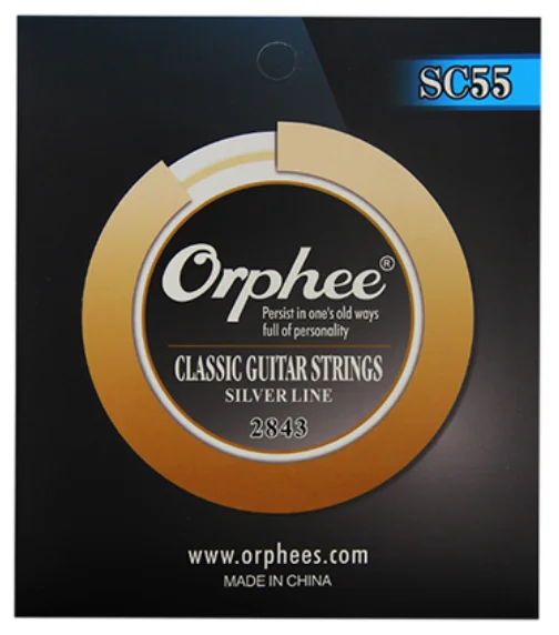 Orphee SC серии Классические гитарные струны жесткие/нормальное напряжение 028-043/028-045 - Цвет: SC55