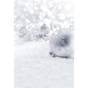 

Thin Vinyl Polyester Photography Backdrop Crystal Snowball Birthday Background Photo Studio Portrait Baby Shower Festival Prop