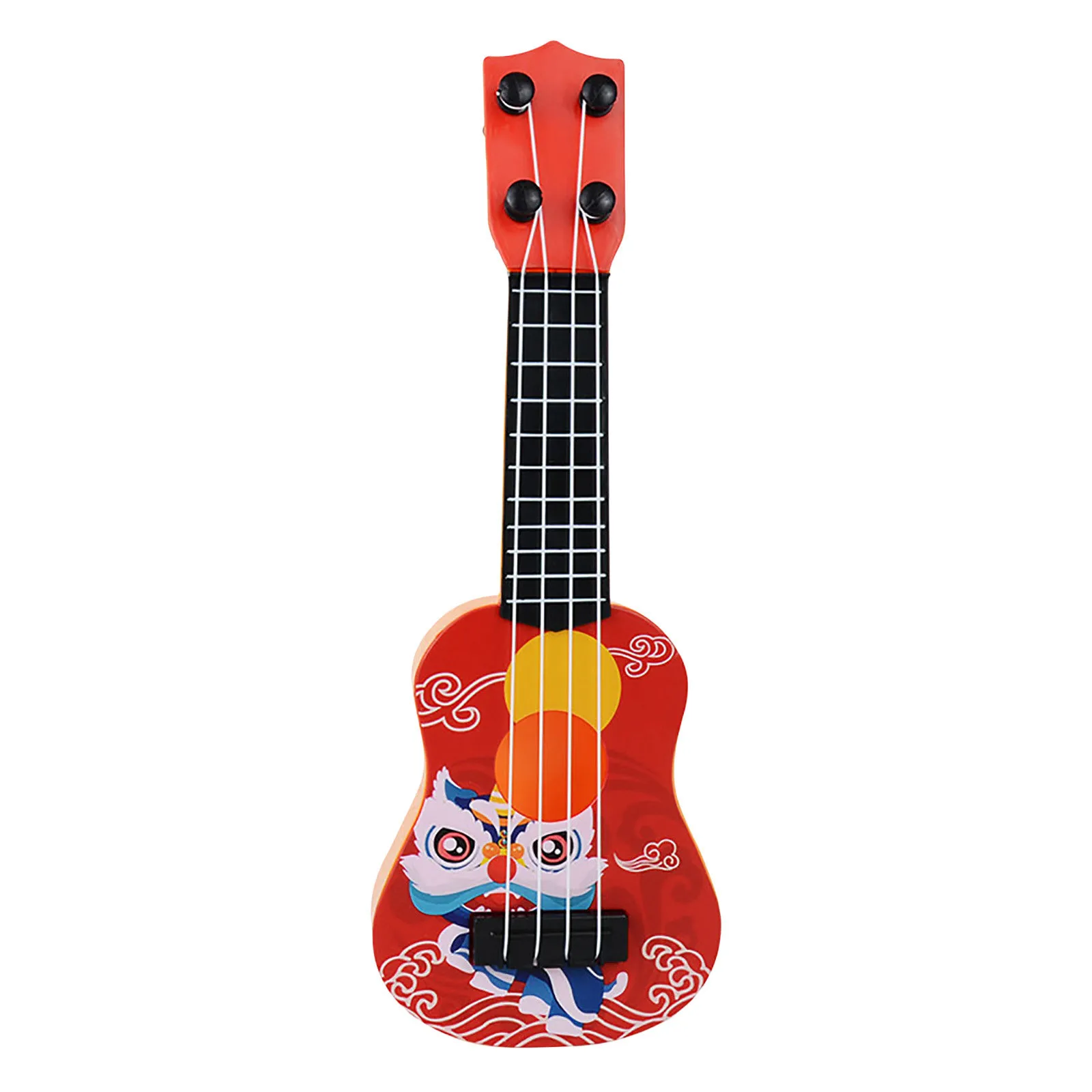 musicales para Guitarras y cuerda Simulación De Mini Guitarra para Niños De 4 Cuerdas Instrumento Musical Educativo Guitarra para Principiantes Niñas y Niños Guitarra De Juguete De Ukelele Volbaby