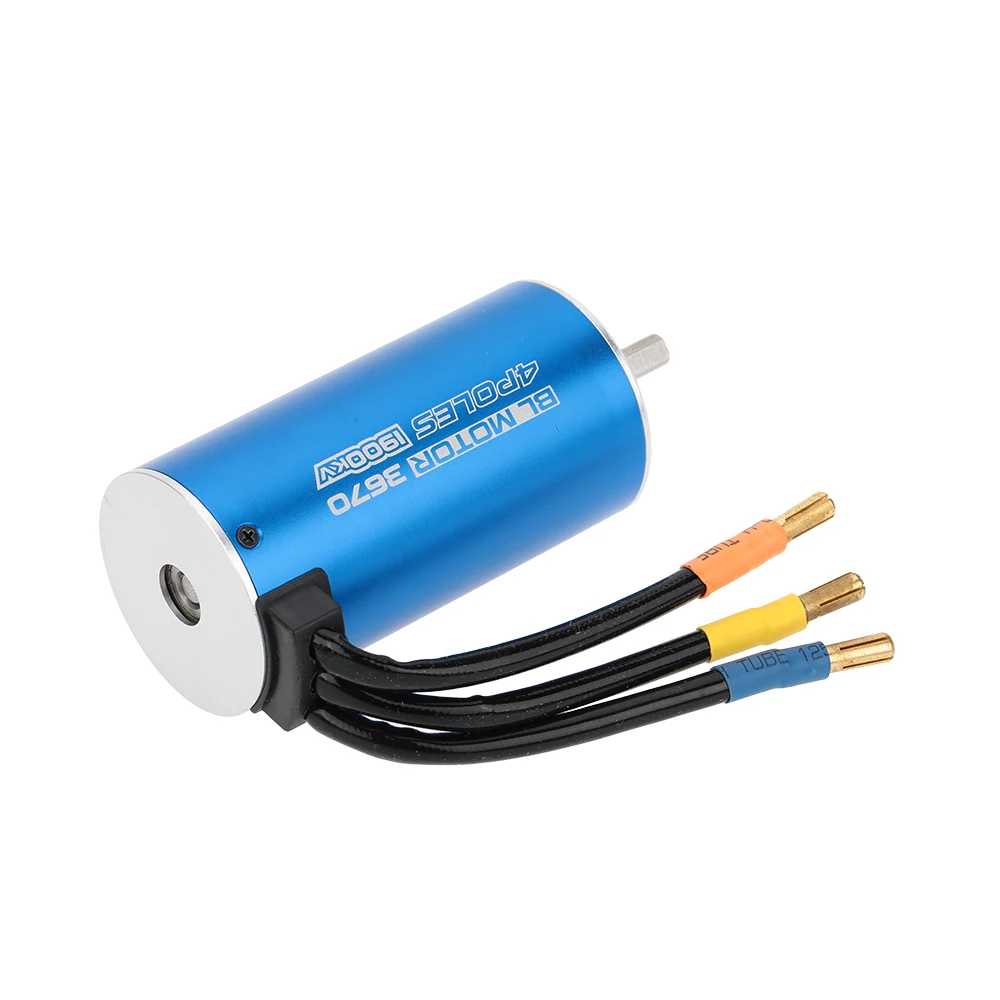 

HOT SALE High efficiency 3670 1900KV 4 Poles Sensorless Brushless Motor for 1/8 RC Car Parts