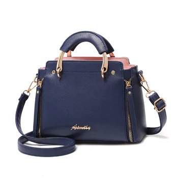 

2020 simple and fashionable young lady shoulder messenger bag trendy wild handbag