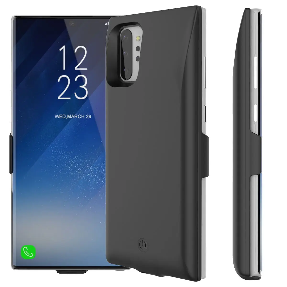 Для samsung Galaxy Note 10 Plus 7000mAh зарядное устройство чехол внешнее резервное power Bank