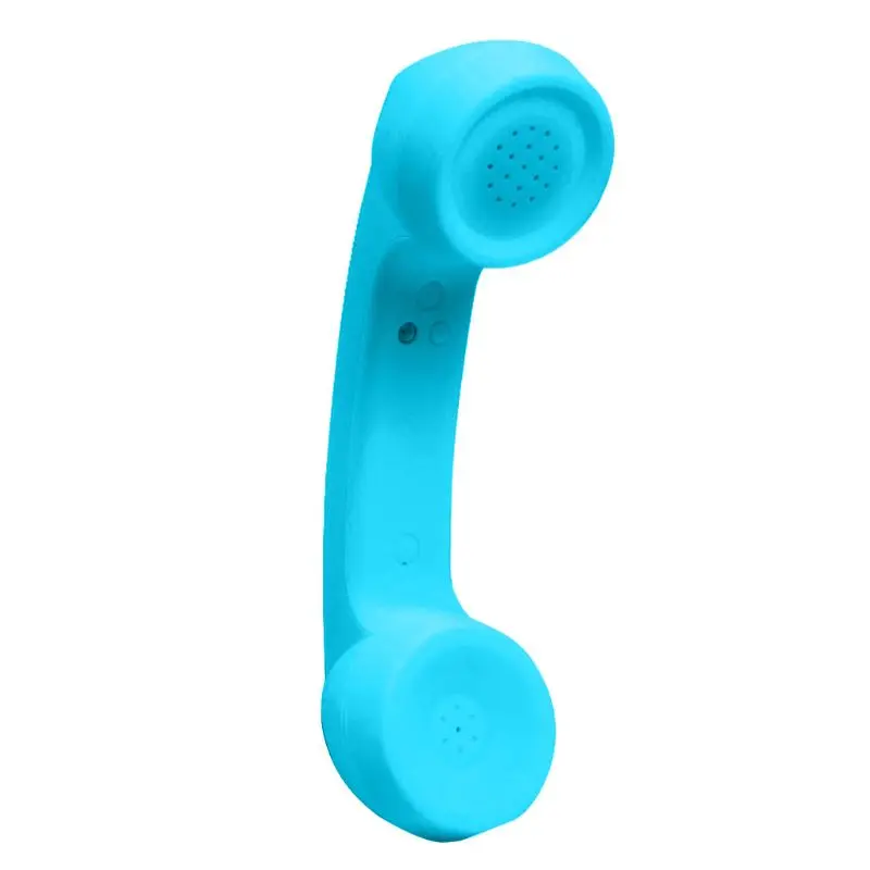Беспроводная Bluetooth 2,0 Телефонная трубка в стиле ретро приемник наушники для телефонных звонков - Цвет: Небесно-голубой
