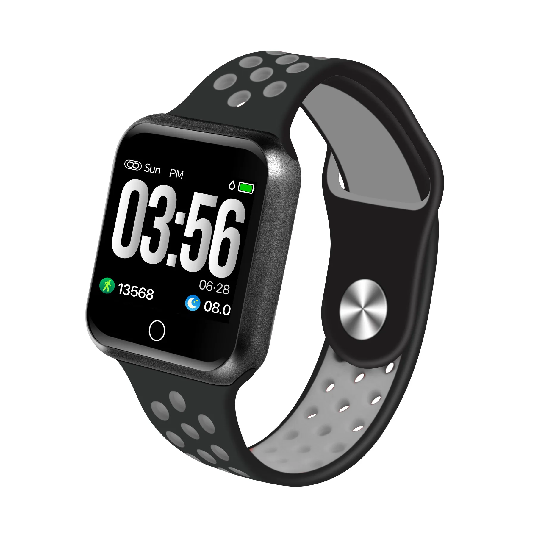 

S226a Color Screen Smart Bracelet Sports Step Count Alarm Clock Calls to Remind Message Heart Rate Blood Pressure