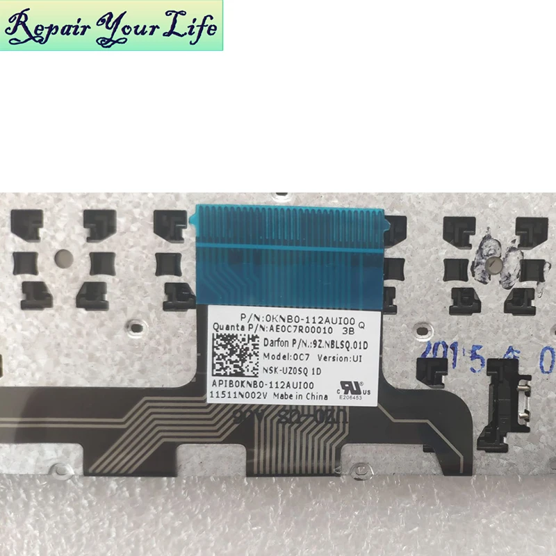 Клавиатура для ноутбука ASUS C200MA C200M C200 американский английский 0KNB0-112AUI00 AE0C7R00010 9Z. NBLSQ.01D NSK-UZ0SQ черный новая Замена