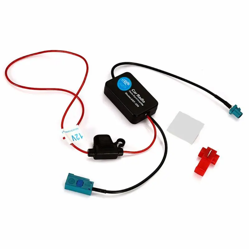FM/AM 85-112 автомобильная антенна MHz усилитель сигнала 12V 25db усиления ANT-208 радио усилитель