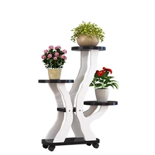 Посадочный Тип Airs Многоэтажный крытый гостиная хлорофитум рама балкон полка провинция пространство цветочный горшок рама