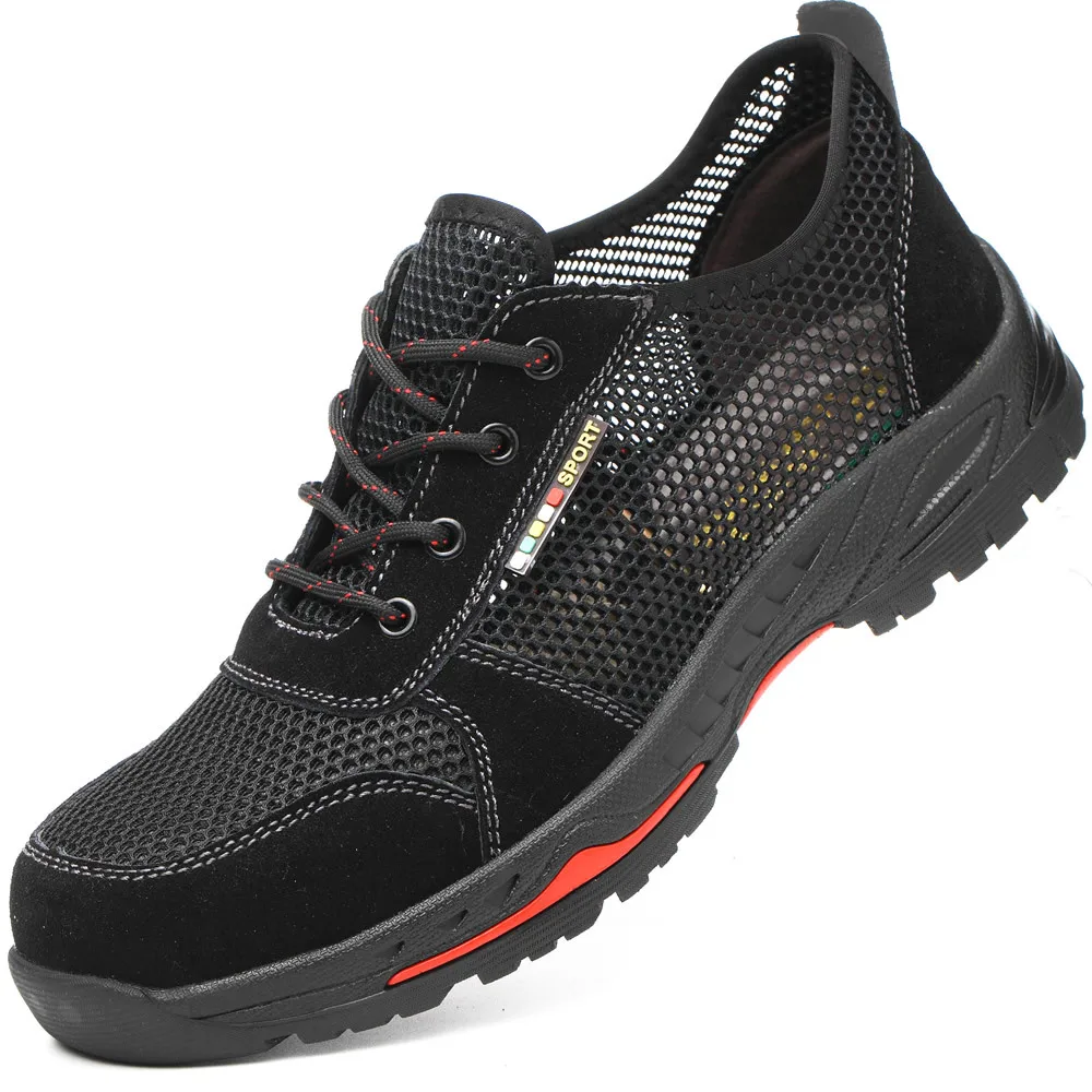 

Safety Shoes Work Shoes Cross Border for Summer Breathable Smashing
