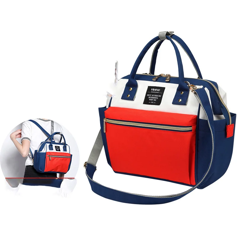 Heine, модная сумка для подгузников для мам и мам, Большая вместительная детская сумка, рюкзак для путешествий, дизайнерская сумка для ухода за ребенком